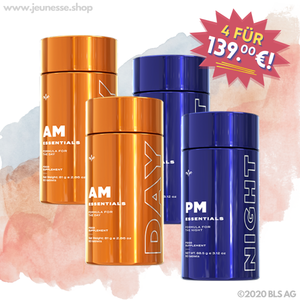 Original Jeunesse AM Essentials® & PM Essentials® 4-Set