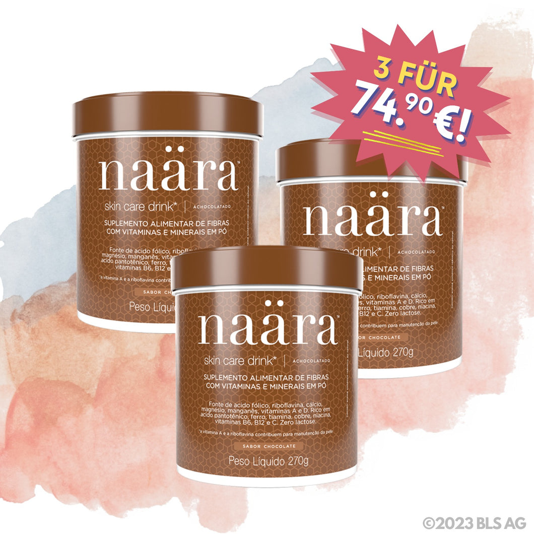 Original Jeunesse Naära® Schönheitsgetränk Chocolate 3-Pack